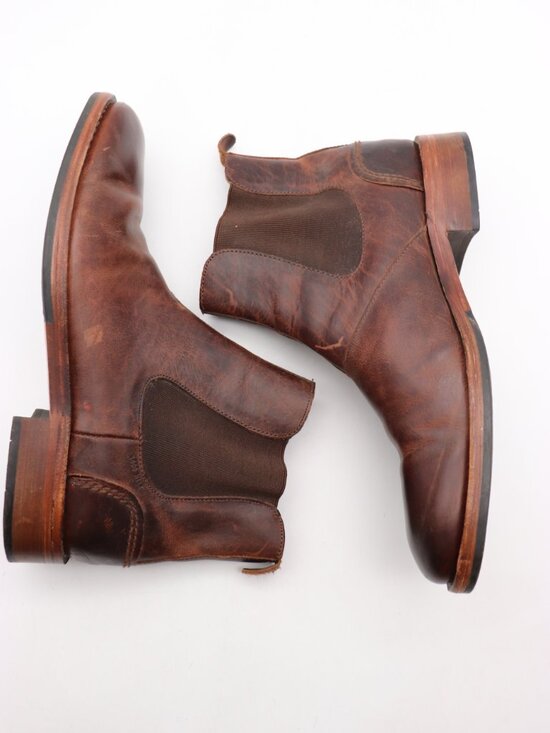 Wolverine 1000 Mile Rockford Men\'s Size 9 D Brown Leather Chelsea Pull On Boot main image 10